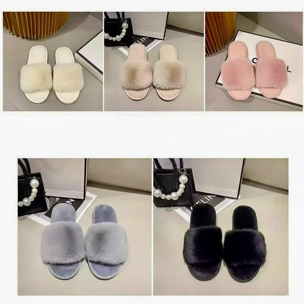 Premium Comfy Indoor/Outdoor Footwear | Fur Winter Slippers Ladies Shoes - JUTTi JUGARDS